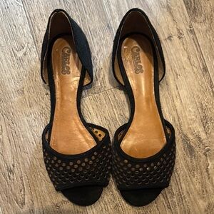 Carlos by Carlos Santana Black Perforated Loafers